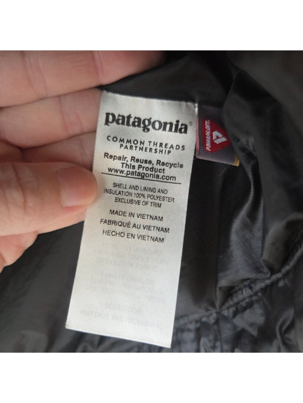 Patagonia Black Puffer Vest Hiking Outdoors Lightweight Women's S - Picture 7 of 9